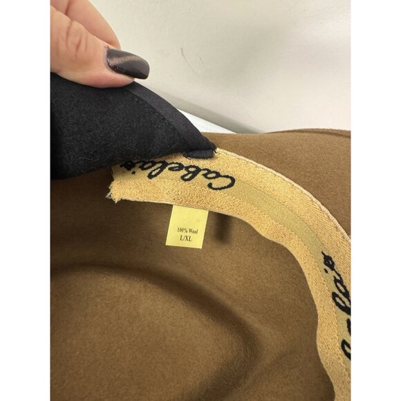 Cabelas Wool Felt Mens L XL Pecan Tan Western Hat All Seasons Outdoors Utility - Picture 11 of 16
